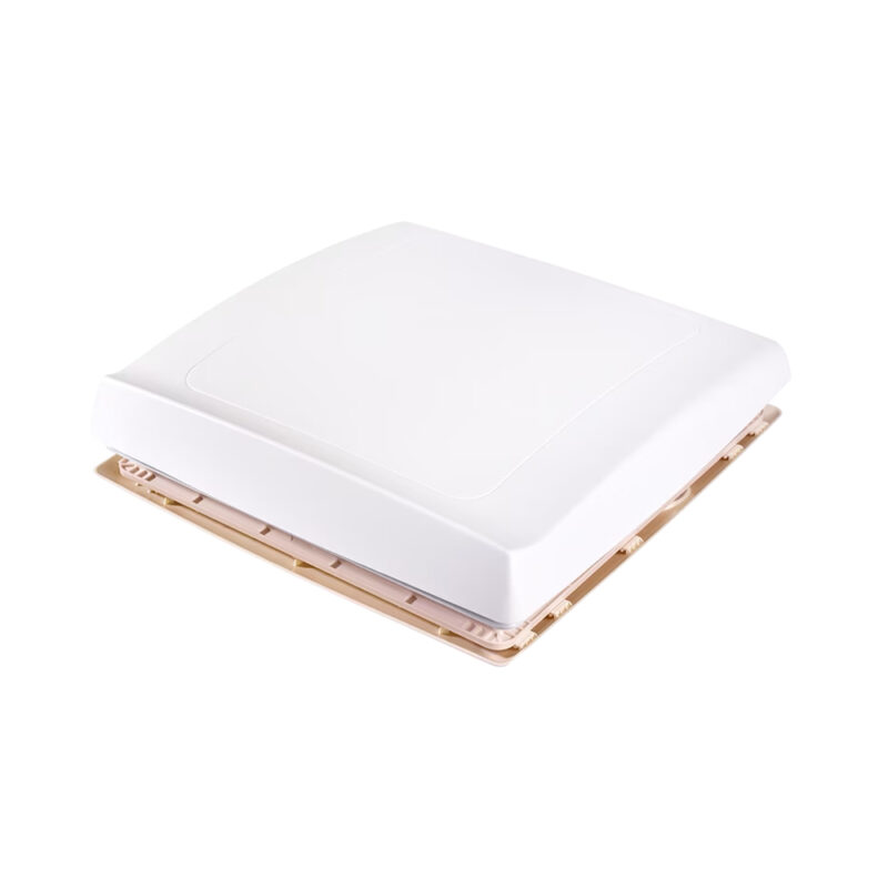 Dachluke Thule Vent 40×40 cm Weiß mit Ventilator Dachluke Solandata 4