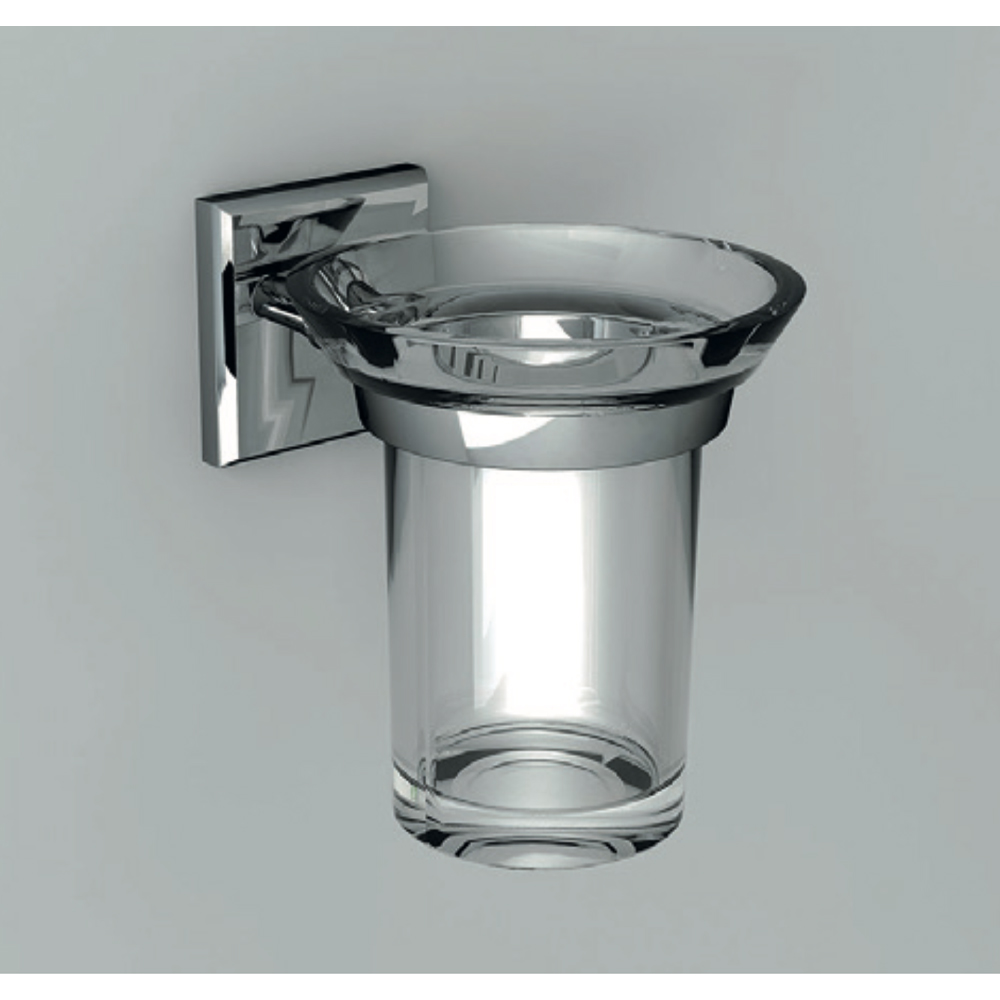 Glashalter Chrom “Mia Design” Wasser und Sanitär Zubehör Solandata
