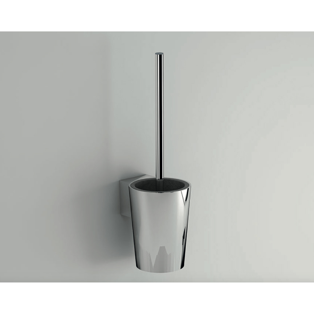 Chrom WC-Bürstenhalter “Mia Design” Wasser und Sanitär Zubehör Solandata