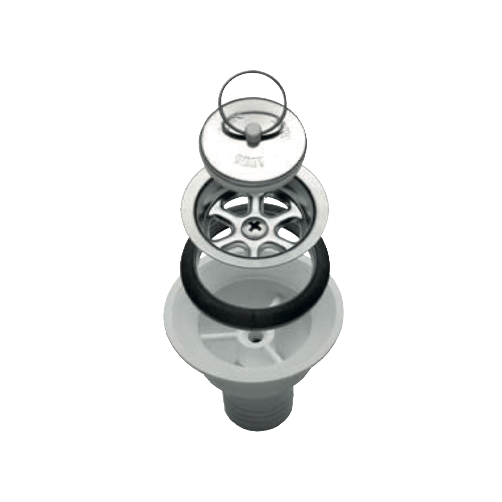Gerader Ablaufsiphon Dometic D. 25 mm. Abflüsse und Siphons Solandata