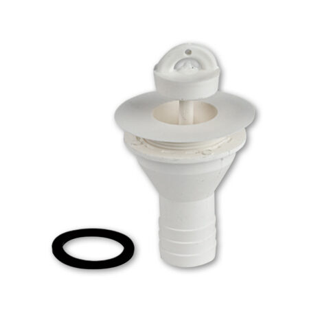Abfluss Gerade D.20 mm. Mit Automatischem Wassertankdeckel – 10 Stück Abflüsse und Siphons Solandata 2