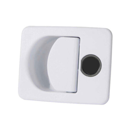 Weiße Türschloss Klapp Kubus für Rotoren Zadi/Sts 140 x 80 mm Türschlösser Solandata 2