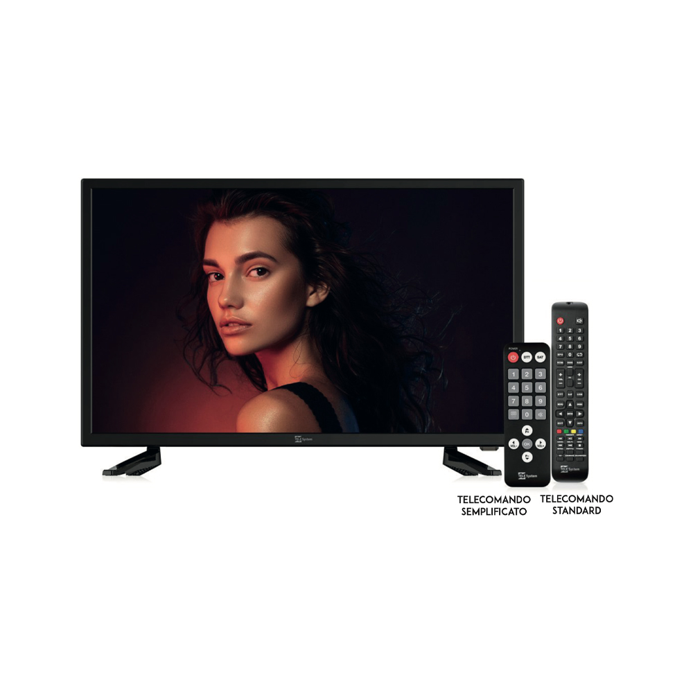 TV LED Smart 22″ LX1 DVBT2/S2 CI 12-220V Fernseher und Kamerasysteme Solandata