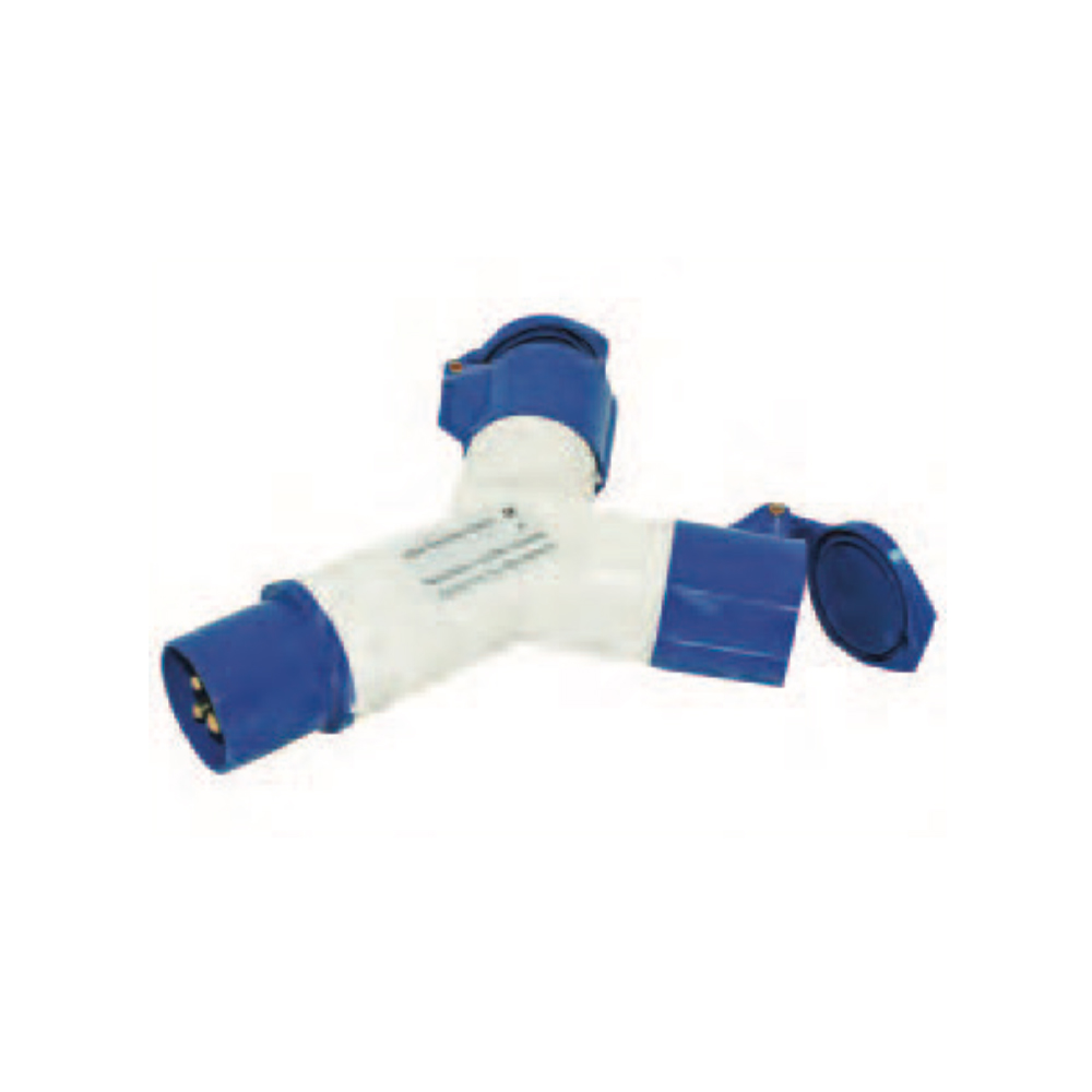 Außensteckdose Cee 16A Doppelt Steckdosen Adapter und Kabel Solandata