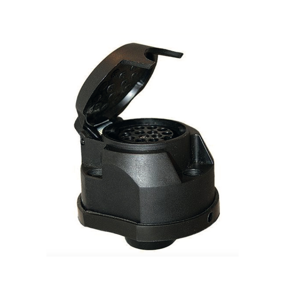 Steckdose 13-polig 12 V. Steckdosen Adapter und Kabel Solandata