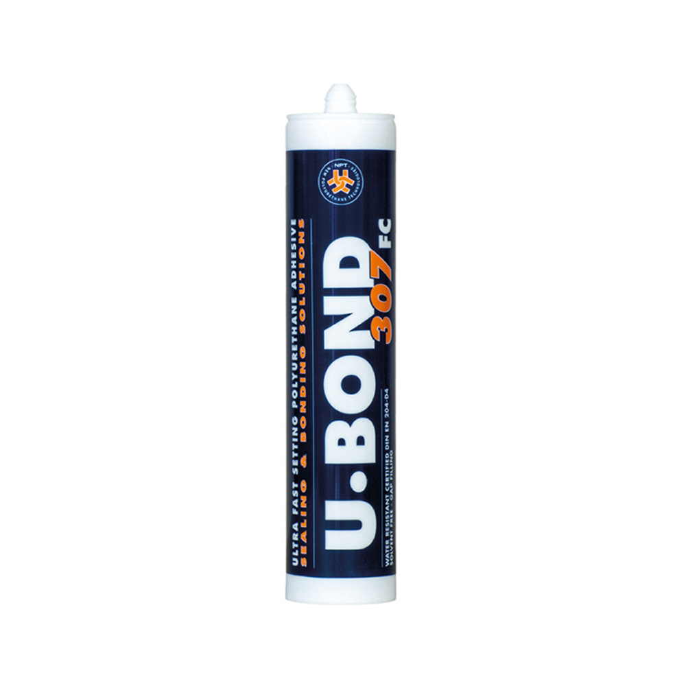 U-Bond 307 Polyurethan-Kleber in pastöser Form Beige – Kartusche 290 ml Dichtstoffe Solandata