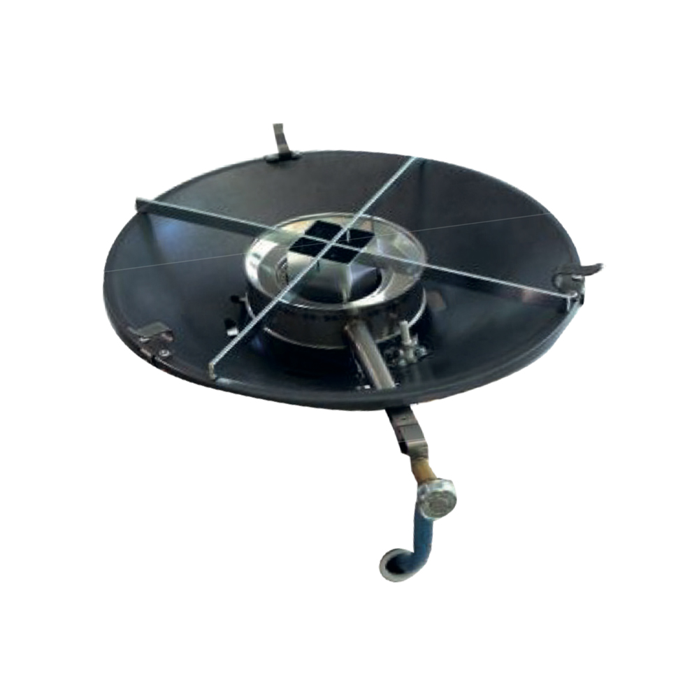Topfuntersetzer aus Stahl für Bibiq Campinggrills Solandata
