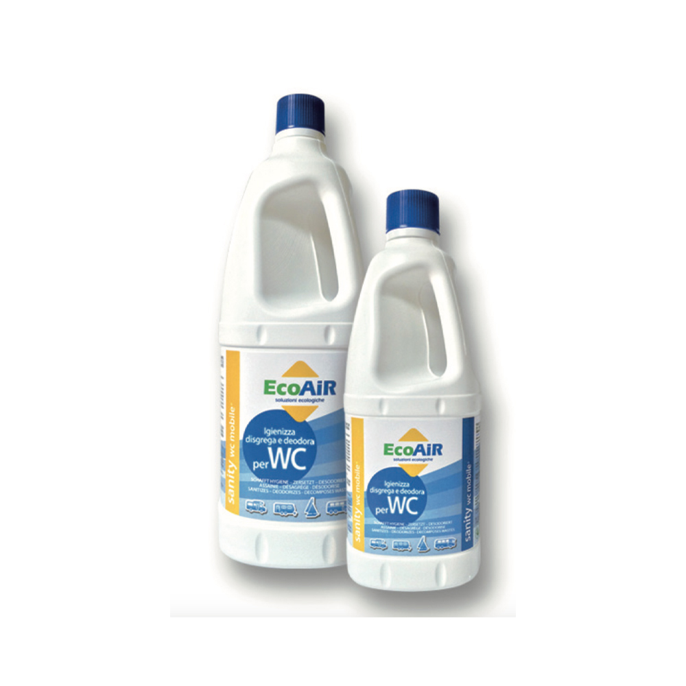 Sanity Mobile Toilette Klassisch 6X2 Lt. Sanitärflüssigkeit Solandata