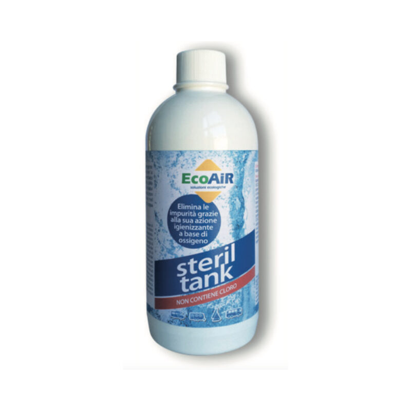 Sterilisator für Trinkwasser Steril Tank (12×0,500 ml) Sanitärflüssigkeit Solandata
