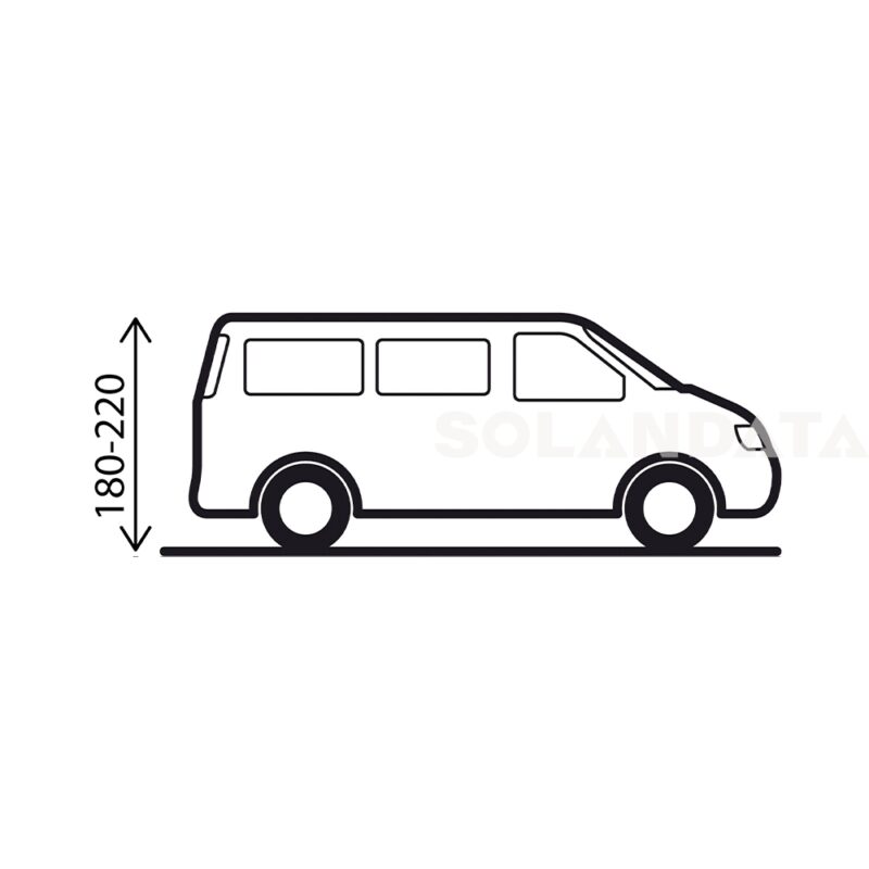 Vorzelt für Minivan Beyond Outdoor Zelte Solandata 4