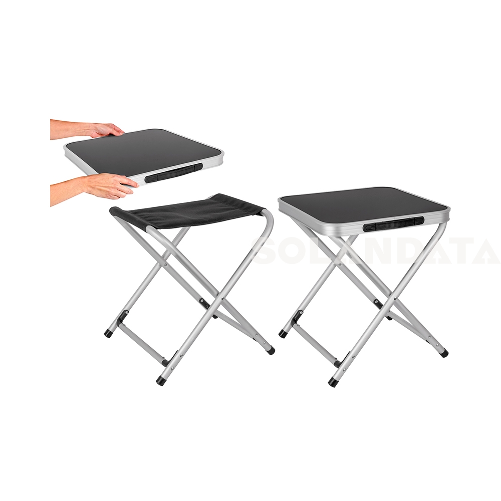 Klapphocker Hoggy Set Campingstühle und Liegestühle Solandata 2