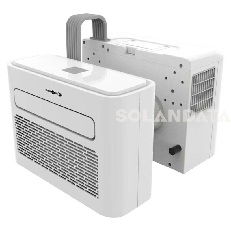 Tragbare Klimagerät Polarys Twinair 5000 Kühlen & Heizen Solandata 4