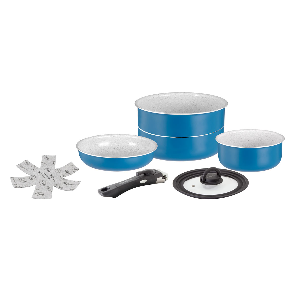 Topfset Carezza Spacemaster Ø 22Cm Vacublock Töpfe & Pfannen Solandata