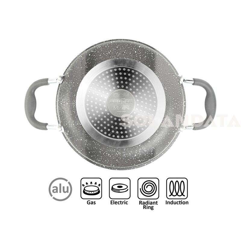 Topfset Gourmet Rock Ng 9+1 Ø 24 Cm Töpfe & Pfannen Solandata 5