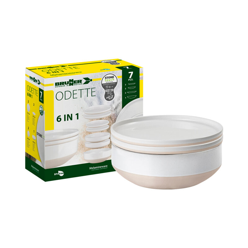 Geschirrset 6 In 1 Odette – 7 Stück Outdoor Geschirrsets Solandata