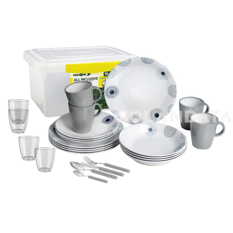 Geschirrset Deep Sea All-Inclusive Outdoor Geschirrsets Solandata