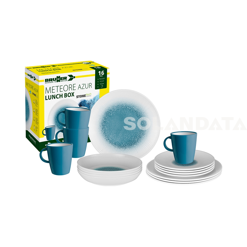 Geschirrset Lunch Box Meteore Outdoor Geschirrsets Solandata