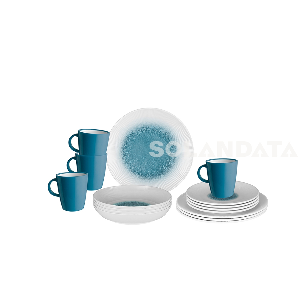 Geschirrset Lunch Box Meteore Outdoor Geschirrsets Solandata 2