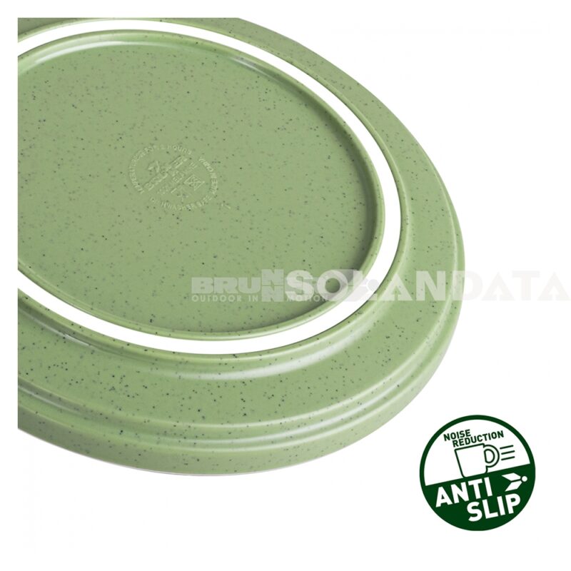 Geschirrset Lunch Box Dolomit Green – 16 Stück Outdoor Geschirrsets Solandata 2