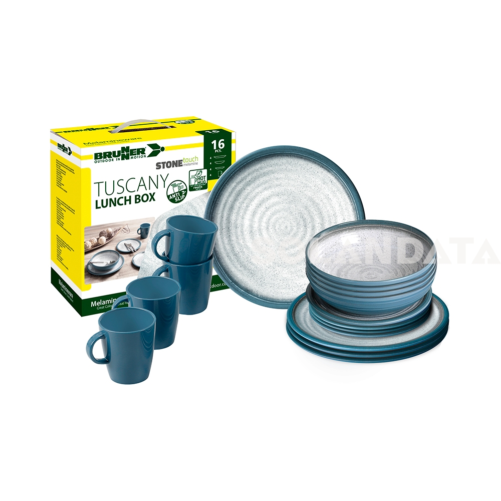 Geschirrset Lunch Box Tuscany Outdoor Geschirrsets Solandata