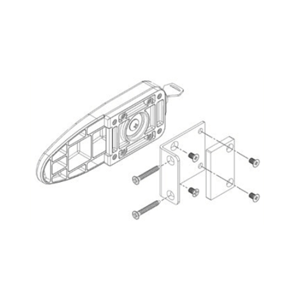 Packs De Pieds Thule 460R - Kit De Fixation Pour Porte-skis - 3 Paires