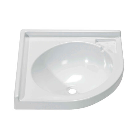 Lavabo Ad Angolo Bianco 425X425 Mm