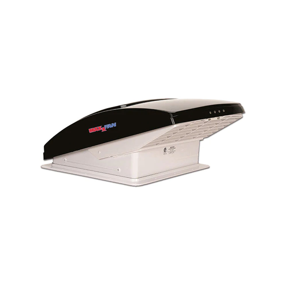 Oblo’ 40X40 Maxxfan Deluxe Motorizzato 12V Nero Oblò Solandata