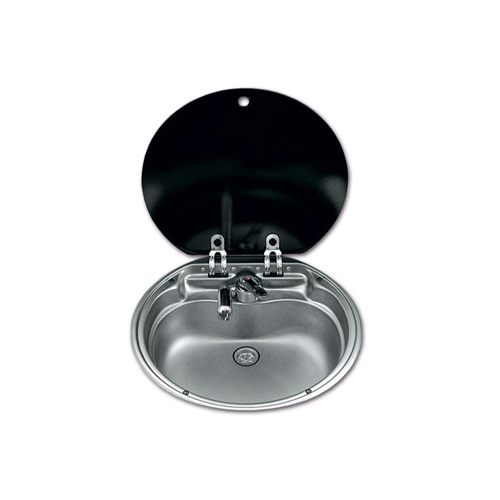 Vasca Rotonda Con Coperchio Can – Ø 407X150 Mm Vaschette Inox Solandata