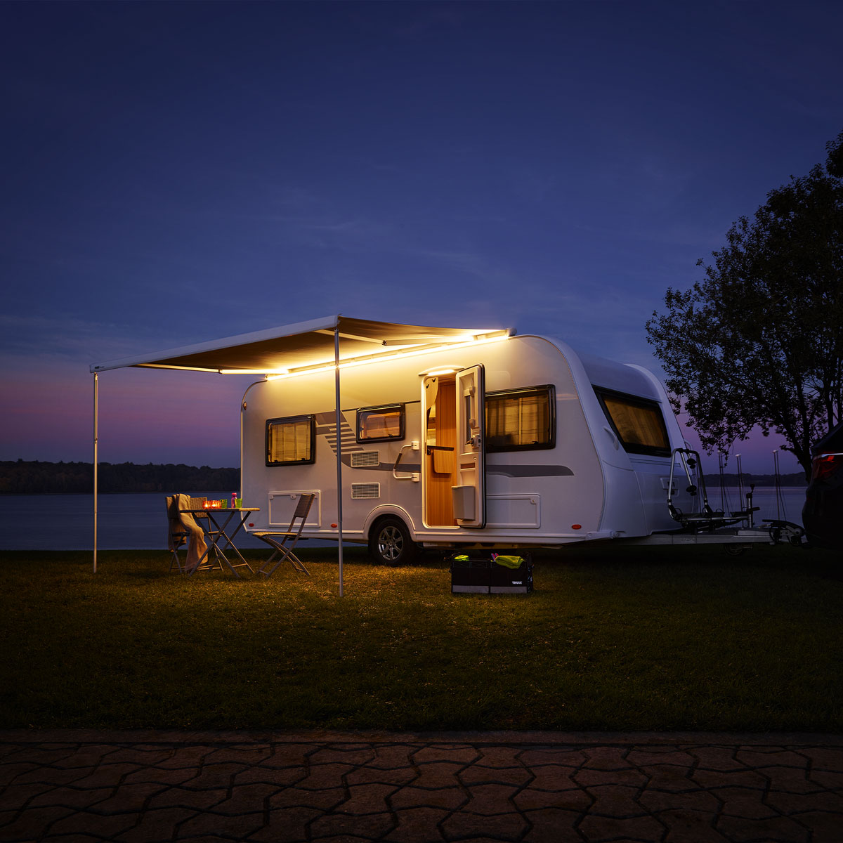 Thule Tent Led Mounting Rail (3X 1,30 Mt) Accessori Solandata 2