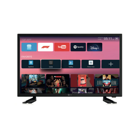Tv Led Smart 24″ Lx1 Sat+ Dvbt2/S2 Ci+ Wifi 12-220V Tv E Sistemi Retrovisivi Solandata