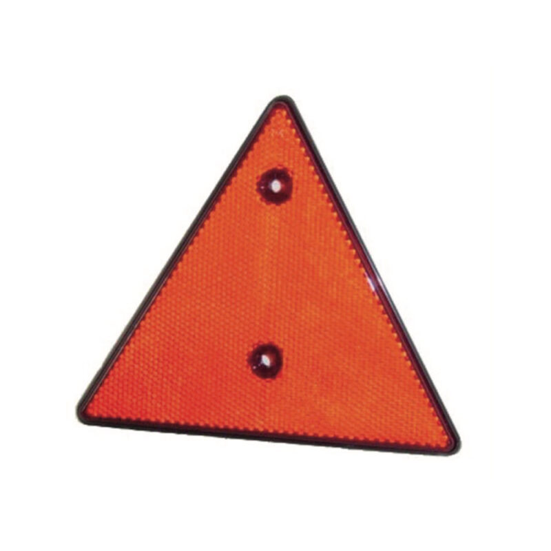 Catarifrangente Triangolare Rosso – 10Pz Fanaleria Solandata