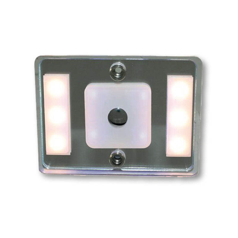 Plafoniera “Almond” Touch Con Base Piana Illuminazione Solandata