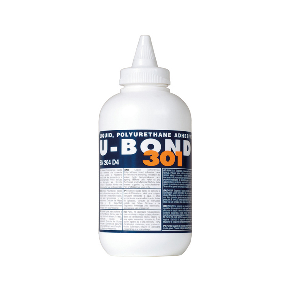 U-Bond 301 Adesivo Poliuretanico Liquido Ambra – Flacone 500 Gr Sigillanti Solandata