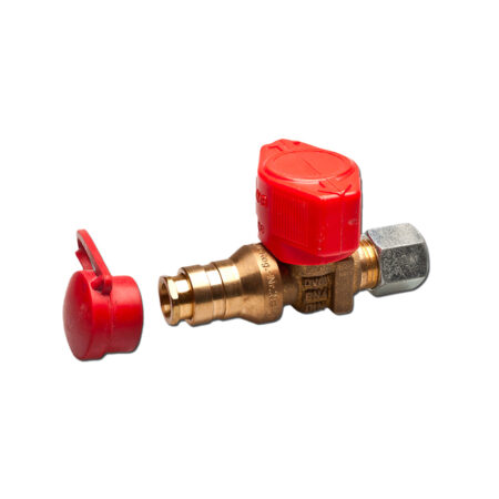 Valvola Bicono Ingresso Tubo 8Mm Con Uscita Ad Innesto Rapido Accessori Solandata 2