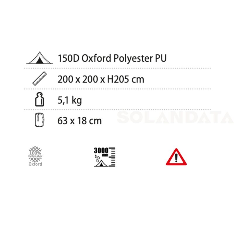 Tenda Posteriore Comet Vw T5/T6 Tende Outdoor Solandata 7