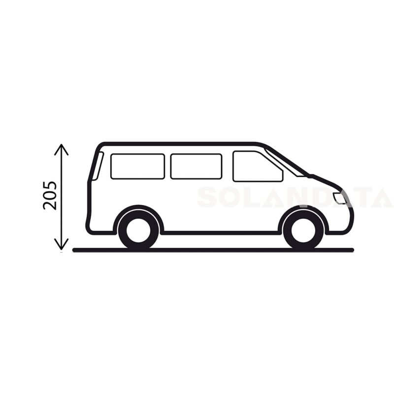 Tenda Posteriore Comet Vw T5/T6 Tende Outdoor Solandata 3