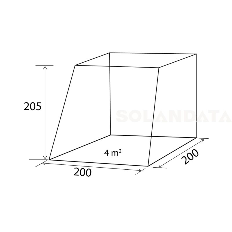 Tenda Posteriore Comet Vw T5/T6 Tende Outdoor Solandata 4