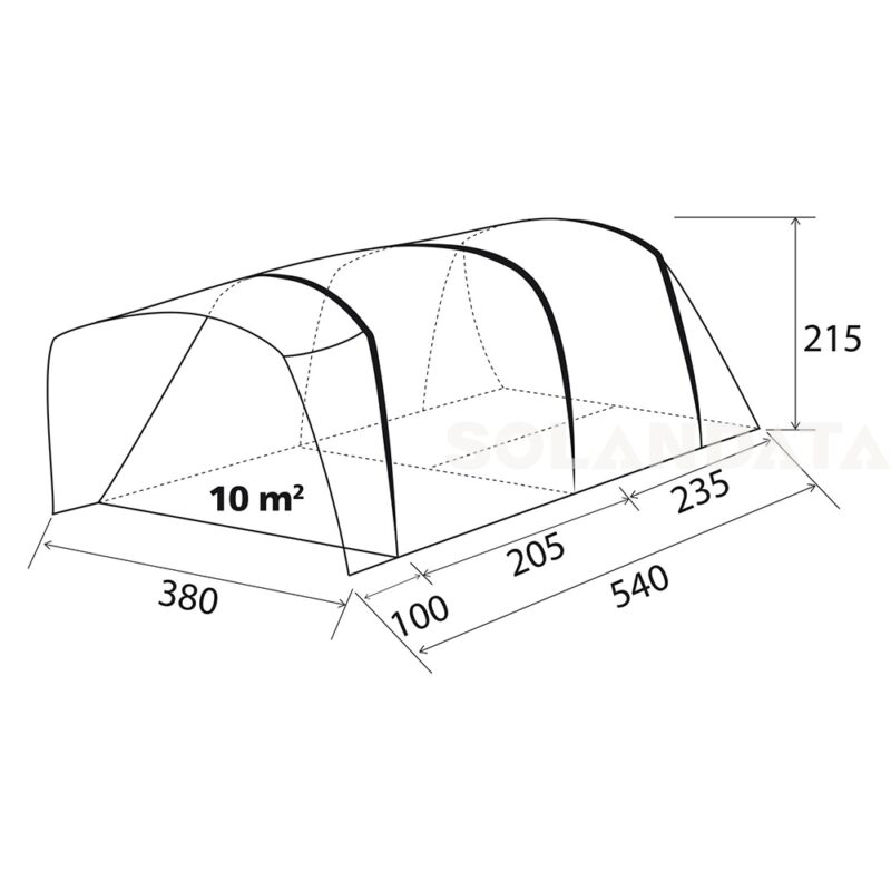 Tenda Trails A.I.R.Tech Hc Tende Outdoor Solandata 4