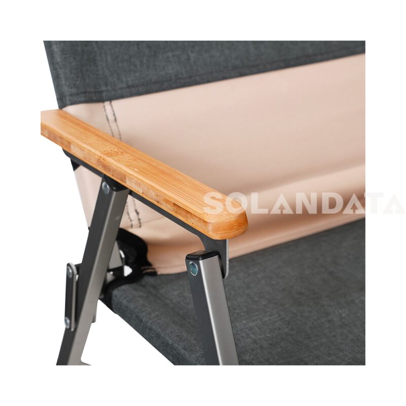 Sedile WC Pieghevole Portatile In Legno Di Cipresso Per Campeggio – Con Schienale