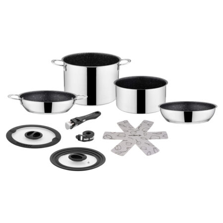 Set Di Pentole Academy Vacum Ø 22Cm Pentole Solandata 33