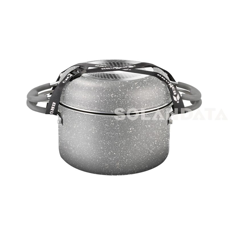 Set Di Pentole Gourmet Rock Ng 8+1 Ø 20 Cm Pentole Solandata 3