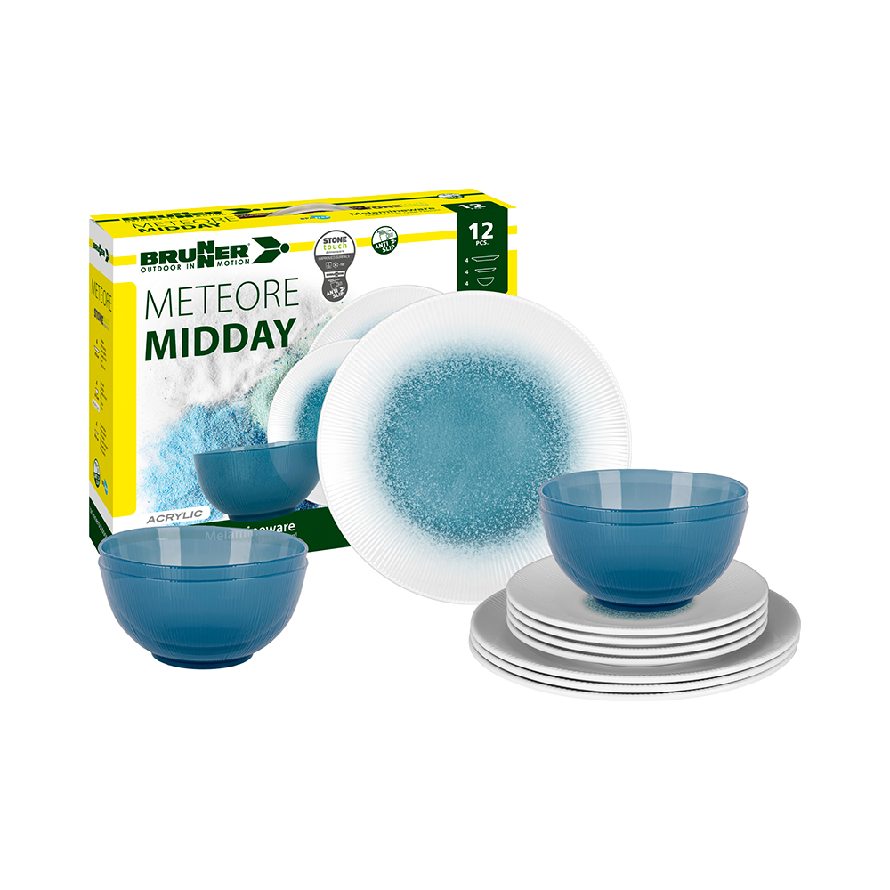 Set Di Stoviglie Midday Meteore Stoviglie Outdoor Solandata