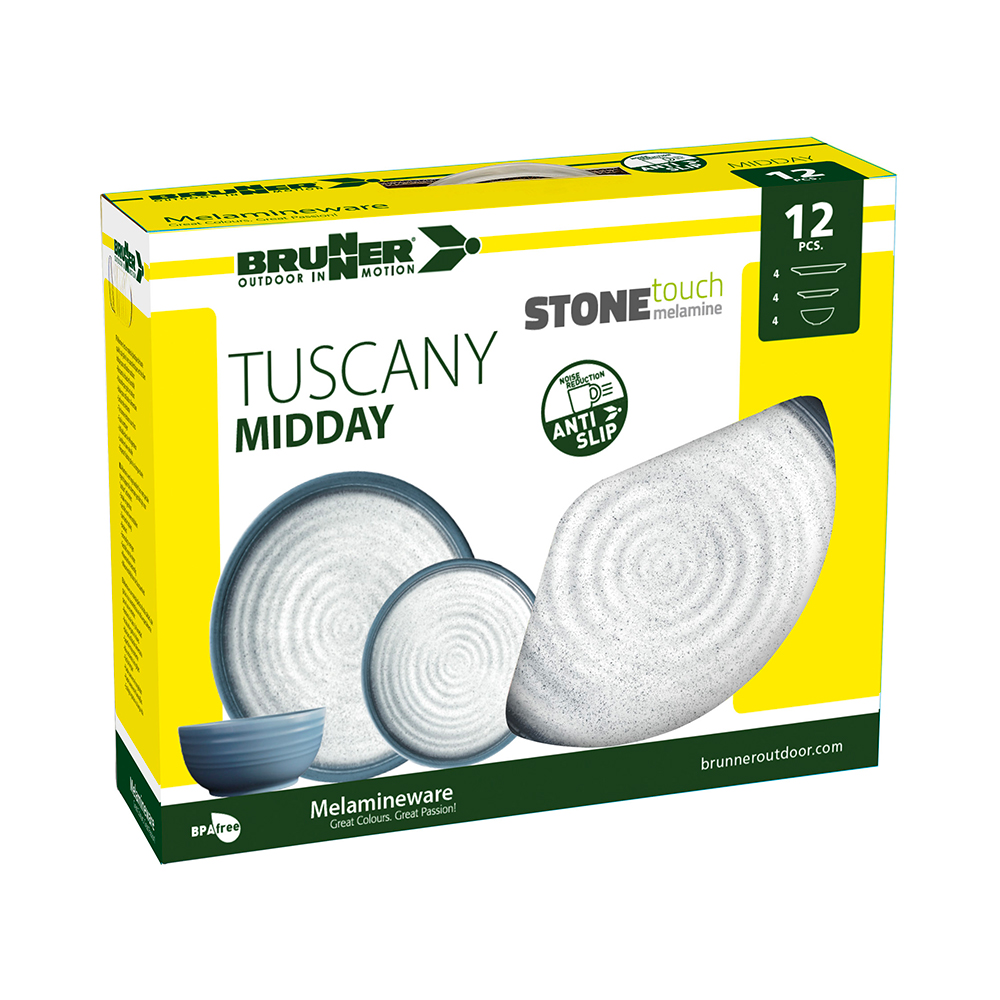 Set Di Stoviglie Midday Tuscany – 12 pezzi Stoviglie Outdoor Solandata 2