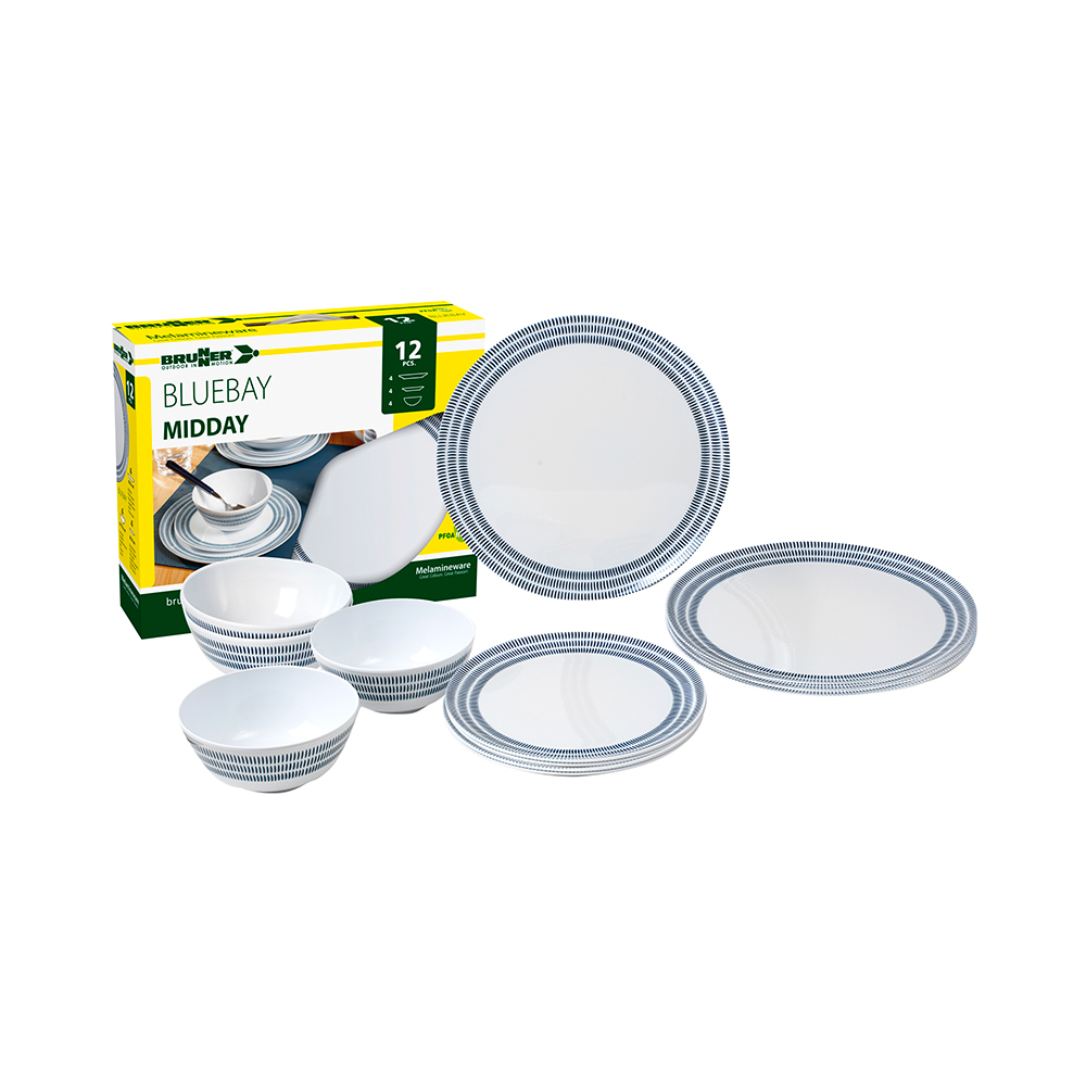 Set Di Stoviglie Midday Bluebay Stoviglie Outdoor Solandata