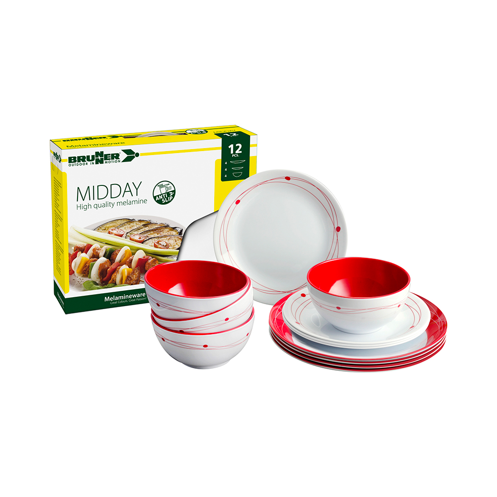 Set Di Stoviglie Midday Cosmic Stoviglie Outdoor Solandata