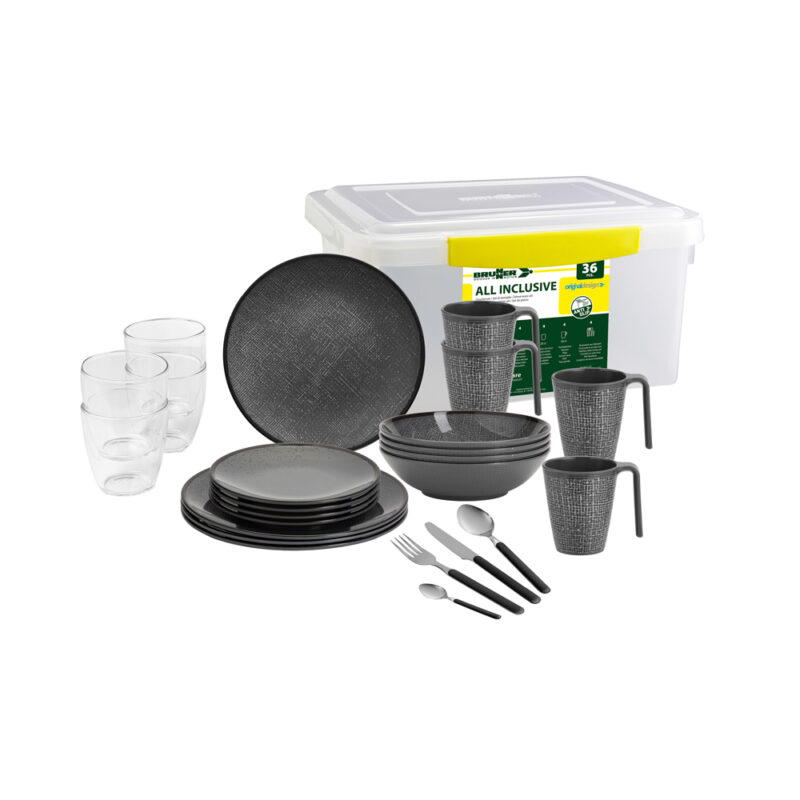 Set Di Stoviglie Cottery All-Inclusive – 36 Pcs Stoviglie Outdoor Solandata