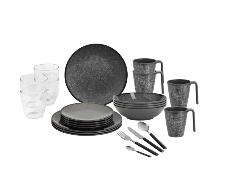 Set Di Stoviglie Cottery All-Inclusive – 36 Pcs Stoviglie Outdoor Solandata 2