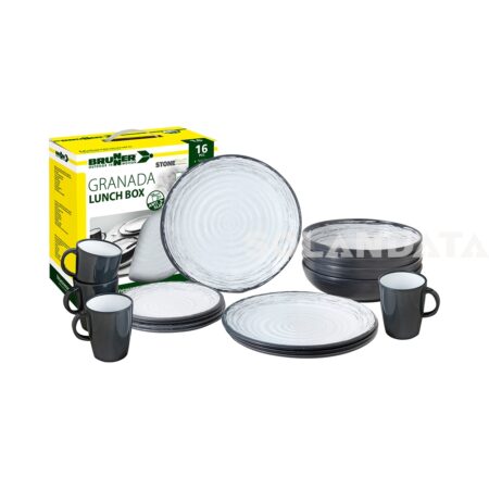 Set Di Stoviglie Lunch Box Granada Stoviglie Outdoor Solandata 2