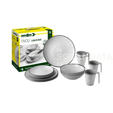 Set Di Stoviglie Lunch Box Tivoli Stoviglie Outdoor Solandata