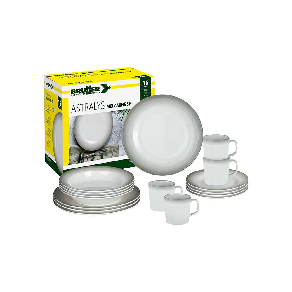 Set Di Stoviglie Astralys – 16 pezzi Stoviglie Outdoor Solandata
